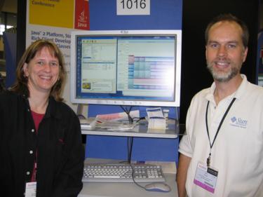 Dan Wood and Kathy Brown with Project Alameda, the port of Watson by Sun Microsystems