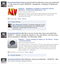 ScreenCasts Online Facebook