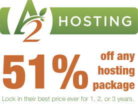 A2 Hosting: 51% off