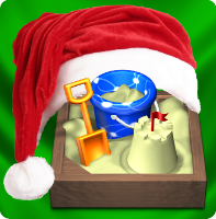 Sandvox icon with a Santa Hat