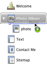 Add Photo to Album by dragging