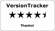 Version Tracker 4.6 Stars